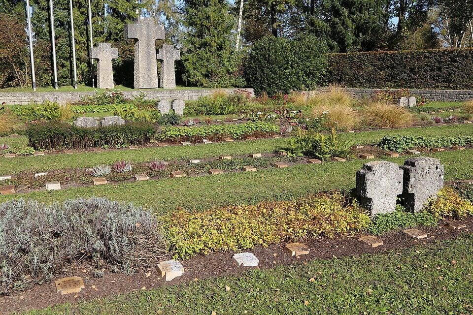 Historische Anlage am Kapuzinerkloster auf Friedhof Rosenheim